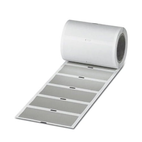 EMLS (85X32)R SR 0800356 PHOENIX CONTACT Etiqueta de seguridad con adhesivo especial, Rollo, plata, sin rotu..