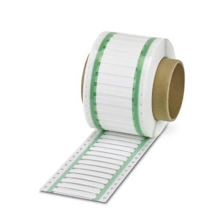 WMS 4,8 (60X9)RL 0800385 PHOENIX CONTACT Entubado termorretráctil, Rollo, blanco, rotulable con: THERMOMARK ..