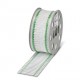WMS 2,4 (15X4)RXL 0800396 PHOENIX CONTACT Entubado termorretráctil, Rollo, blanco, rotulable con: THERMOMARK..