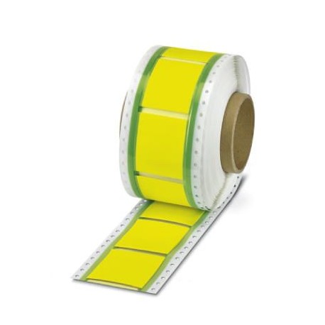 WMS 38,1 (60X60)R YE 0800406 PHOENIX CONTACT Shrink sleeve, Roll, yellow, unlabeled, can be labeled with: TH..