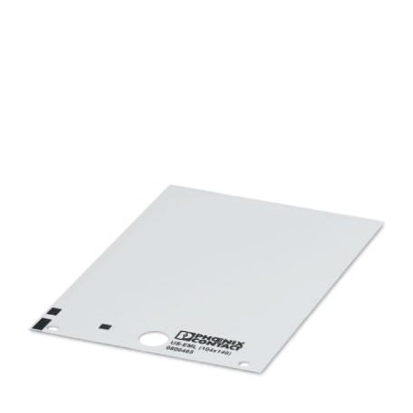 US-EML (104X140) 0800465 PHOENIX CONTACT Etiqueta, Tarjeta, blanco, sin rotular, rotulable con: THERMOMARK P..