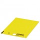 US-EML (104X140) YE 0800467 PHOENIX CONTACT Label, Card, yellow, unlabeled, can be labeled with: THERMOMARK ..