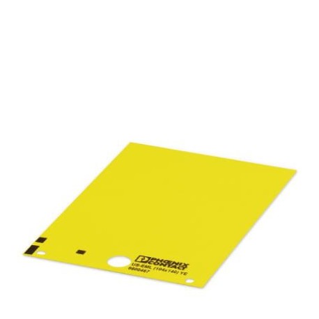 US-EML (104X140) YE 0800467 PHOENIX CONTACT Label, Card, yellow, unlabeled, can be labeled with: THERMOMARK ..