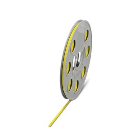 WMS 2,4 (EX4)R YE CUS 0800713 PHOENIX CONTACT Manguito termorretráctil, Rollo, amarillo: personalizado, perf..