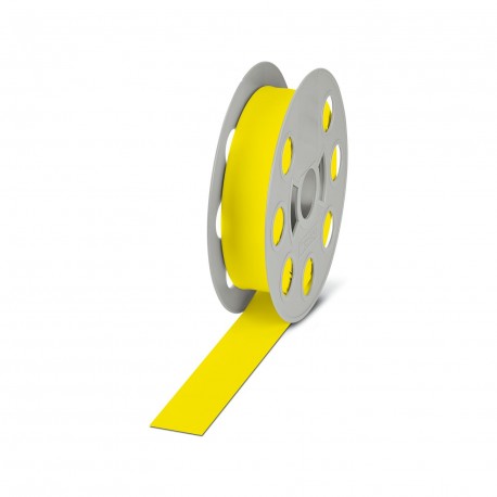 WMS 25,4 (EX40)R YE CUS 0800722 PHOENIX CONTACT Manguito termorretráctil, Rollo, amarillo: personalizado, pe..