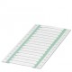 WMS 2,4 (60X4)R CUS 0800736 PHOENIX CONTACT Entubado termorretráctil, Rollo, blanco, Perforado, clase de mon..