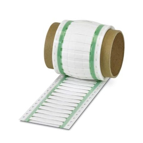 WMS 4,8 (15X9)R CUS 0800754 PHOENIX CONTACT Gaine thermorétractable, Rouleau, blanc, impression selon les in..