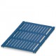 UCT-WMT (30X4) BU 0801428 PHOENIX CONTACT Repère pour conducteur, Planche, bleu, vierge, repérable avec : TH..