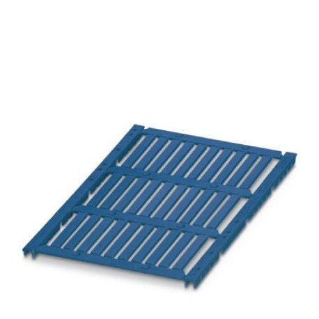 UCT-WMT (30X4) BU 0801428 PHOENIX CONTACT Repère pour conducteur, Planche, bleu, vierge, repérable avec : TH..