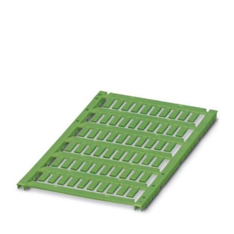 UCT-WMT (10X4) GN 0801435 PHOENIX CONTACT Marcador de conductores, Estera, verde, sin rotular, rotulable con..