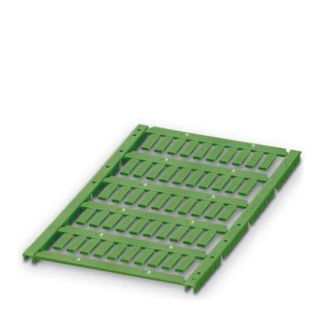 UCT-WMT (12X4) GN 0801442 PHOENIX CONTACT Conductor marker, Sheet, green, unlabeled, can be labeled with: TH..