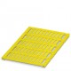 UCT-WMT (15X4) YE 0801447 PHOENIX CONTACT Conductor marker, Sheet, yellow, unlabeled, can be labeled with: T..