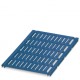 UCT-WMT (15X4) BU 0801452 PHOENIX CONTACT marcador condutor, folha, azul, sem rótulo, pode ser rotulado com:..