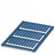 UCT-WMT (23X4) BU 0801460 PHOENIX CONTACT Repère pour conducteur, Planche, bleu, vierge, repérable avec : TH..