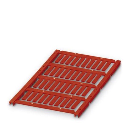 UCT-WMT (18X4) RD 0801464 PHOENIX CONTACT Repère pour conducteur, Planche, rouge, vierge, repérable avec : T..