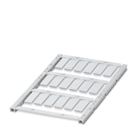 UCT-EM (21X8) 0801489 PHOENIX CONTACT Rótulo para encajar, Estera, blanco, sin rotular, rotulable con: THERM..