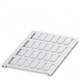 UCT-EM (17,5X8) 0801496 PHOENIX CONTACT Rótulo para encajar, Estera, blanco, sin rotular, rotulable con: THE..