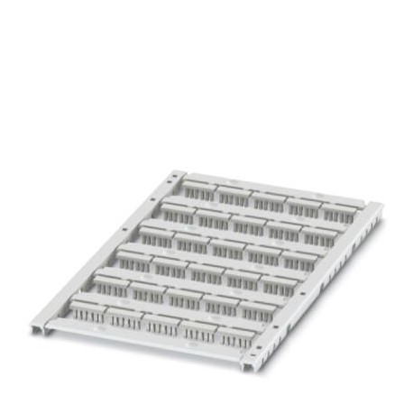 UCT-EM (12X3,3) 0801502 PHOENIX CONTACT Etiquettes à encliqueter, Planche, blanc, vierge, repérable avec : T..