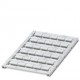 UCT-EM (12X6) 0801503 PHOENIX CONTACT Rótulo para encajar, Estera, blanco, sin rotular, rotulable con: THERM..
