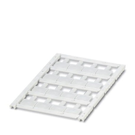UCT-EM (15X10) 0801504 PHOENIX CONTACT Etiquettes à encliqueter, Planche, blanc, vierge, repérable avec : TH..