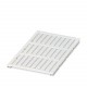 UCT-EM (30X5) CUS 0801589 PHOENIX CONTACT Repère pour crampon terminal, à commander : sous forme de planche,..