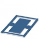 UCT-PMP (90X38) BU 0803047 PHOENIX CONTACT Rótulo para encajar, Estera, azul, sin rotular, rotulable con: BL..