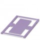 UCT-PMP (90X38) VT 0803132 PHOENIX CONTACT Rótulo para encajar, Estera, violeta, sin rotular, rotulable con:..