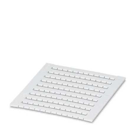 ZBFM 5/WH:UNBEDRUCKT 0803595 PHOENIX CONTACT Planche de repérage ZB, plate