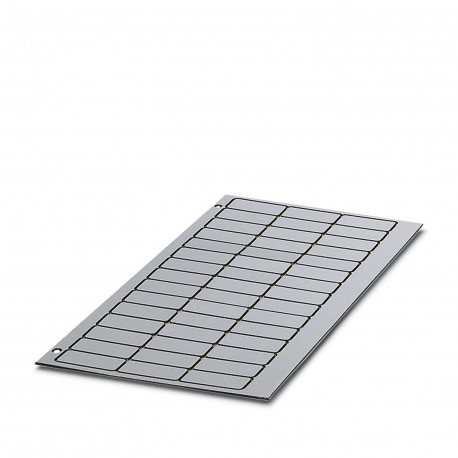 GPE 27X12,5 SR/R 0806880 PHOENIX CONTACT Material de grabado, Estera, plateado, sin rotular, rotulable con: ..