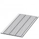 GPE 27X 8 WH/R 0815198 PHOENIX CONTACT Material de grabado, Estera, blanco, sin rotular, rotulable con: PLOT..