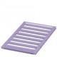 UC-TMF 4 VT 0815897 PHOENIX CONTACT Marcador para bornes, Estera, violeta, sin rotular, rotulable con: BLUEM..