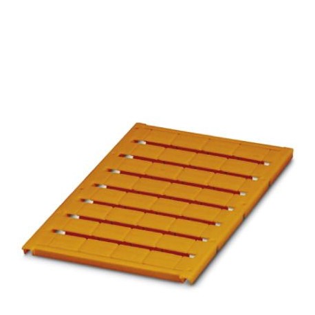 UC-TM 16 OG 0817772 PHOENIX CONTACT Marcador para bornes, Estera, naranja, sin rotular, rotulable con: BLUEM..