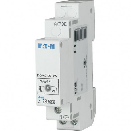 Z-EL/WH24 107493 EATON ELECTRIC Voyant modulaire 1 LED, 24AC/DC, blanc