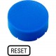 M22-XDH-B-GB14 218249 M22-XDH-B-GB14Q EATON ELECTRIC M22-XDH-B-GB14Q placa botão, levantou azul, RESET
