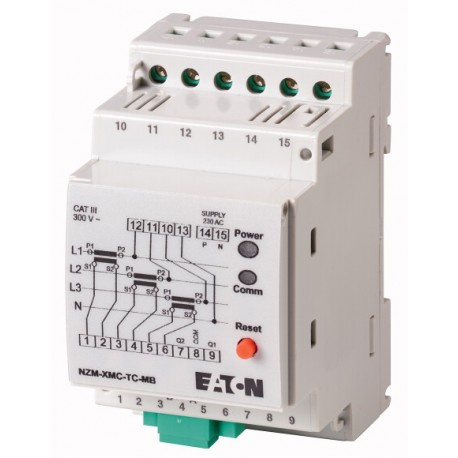 NZM-XMC-TC-MB 169832 EATON ELECTRIC NZM-XMC módulo de comunicação para transformadores de corrente externos ..