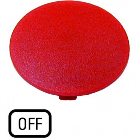 M22-XDP-R-GB5 218289 M22-XDP-R-GB5Q EATON ELECTRIC M22-XDP-R-GB5Q Étiquette, bouton « coup de poing » rouge,..