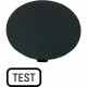 M22-XDP-S-GB9 218288 M22-XDP-S-GB9Q EATON ELECTRIC M22-XDP-S-GB9Q Button plate, mushroom black, TEST