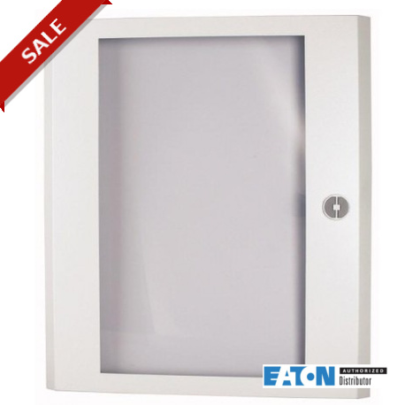 BP-DT-600/4.5-W 111355 EATON ELECTRIC Sheet steel door transparent with rotary door handle for IVS HxW 510x6..