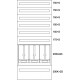 BP-F-1200/17/3-W 102343 0002459191 EATON ELECTRIC White floor standing distribution board with three-point t..