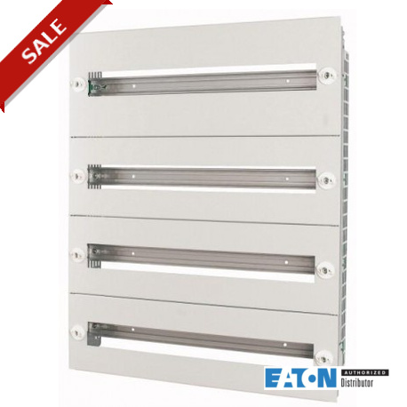 BPZ-MES-400/7-K 119331 EATON ELECTRIC Mounting insert with plastic front plates HxW 649x400mm, 4 rows