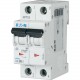 FAZ6-C1/2 239096 EATON ELECTRIC FAZ6-C1 / 2 com o interruptor de alimentação, 1A, 2 p, tipo C, 6 kA