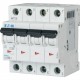 FAZ6-C16/4 239216 EATON ELECTRIC FAZ6-C16 / 4 Com o interruptor de alimentação, 16A, 4p, tipo C, 6 kA