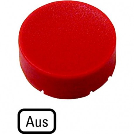 M22-XDH-R-D5 218232 M22-XDH-R-D5Q EATON ELECTRIC Tastenplatte, hoch rot, AUS