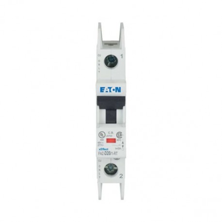 FAZ-D20/1-RT 102151 EATON ELECTRIC Защитный выключатель LS 20A 1p D-Char