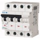 FAZ-K10/3N 279011 EATON ELECTRIC Leitungsschutzschalter, 10A, 3p+N, K-Char