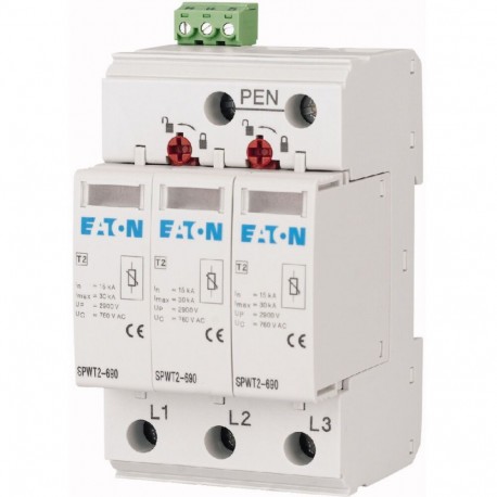 SPWT2-690-3P 177262 EATON ELECTRIC Scaricatore da sovratensione per energia eolica 690VDC
