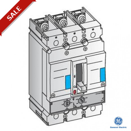 FEN456TA160JF 431904 GENERAL ELECTRIC FEN 160 Disjoncteur Icu 50 kA / 415VAC 690VAC Ue 4P 4trips N50 160A LTM