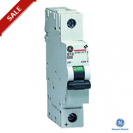 EP101UCTC20 691462 GENERAL ELECTRIC Miniature circuit breaker EP100 UCT 1P 20A C GE