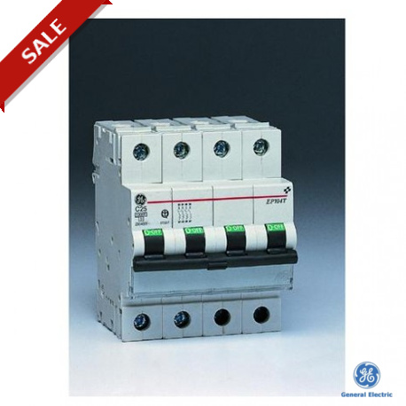 EP104TB10 691399 GENERAL ELECTRIC Miniature circuit breaker EP100T 4P 10A B GE