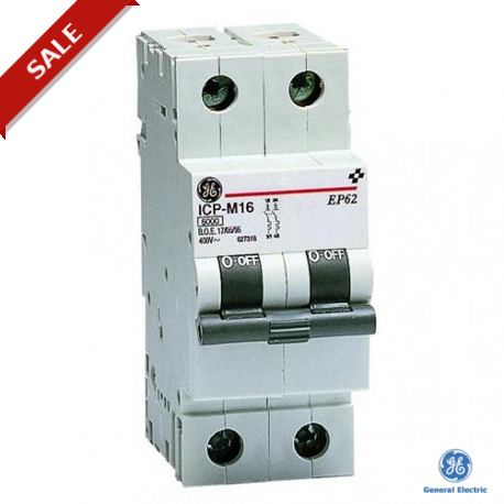 EB62ICP35 674234 GENERAL ELECTRIC Interruptor control de potencia ICP EB60 2P 35A 6kA